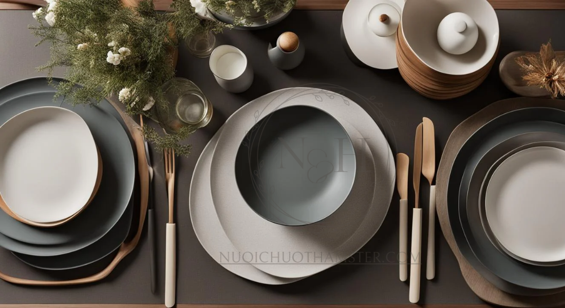 Elegant dinnerware for events